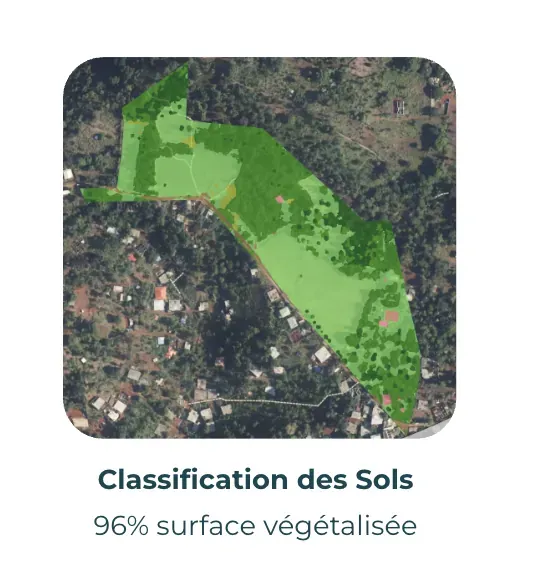 Analysis of soil classification in the neighborhood