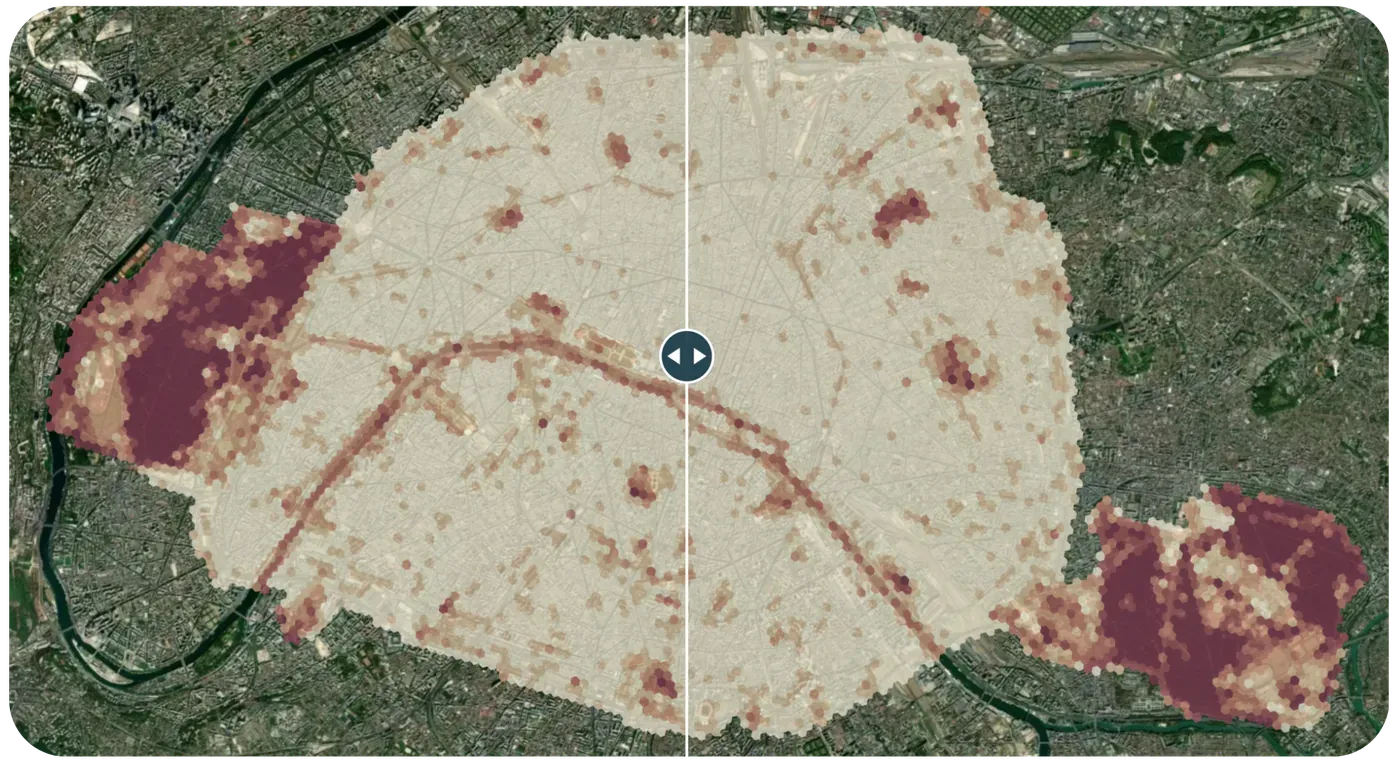 Mapping carbon stocks throughout the city of Paris