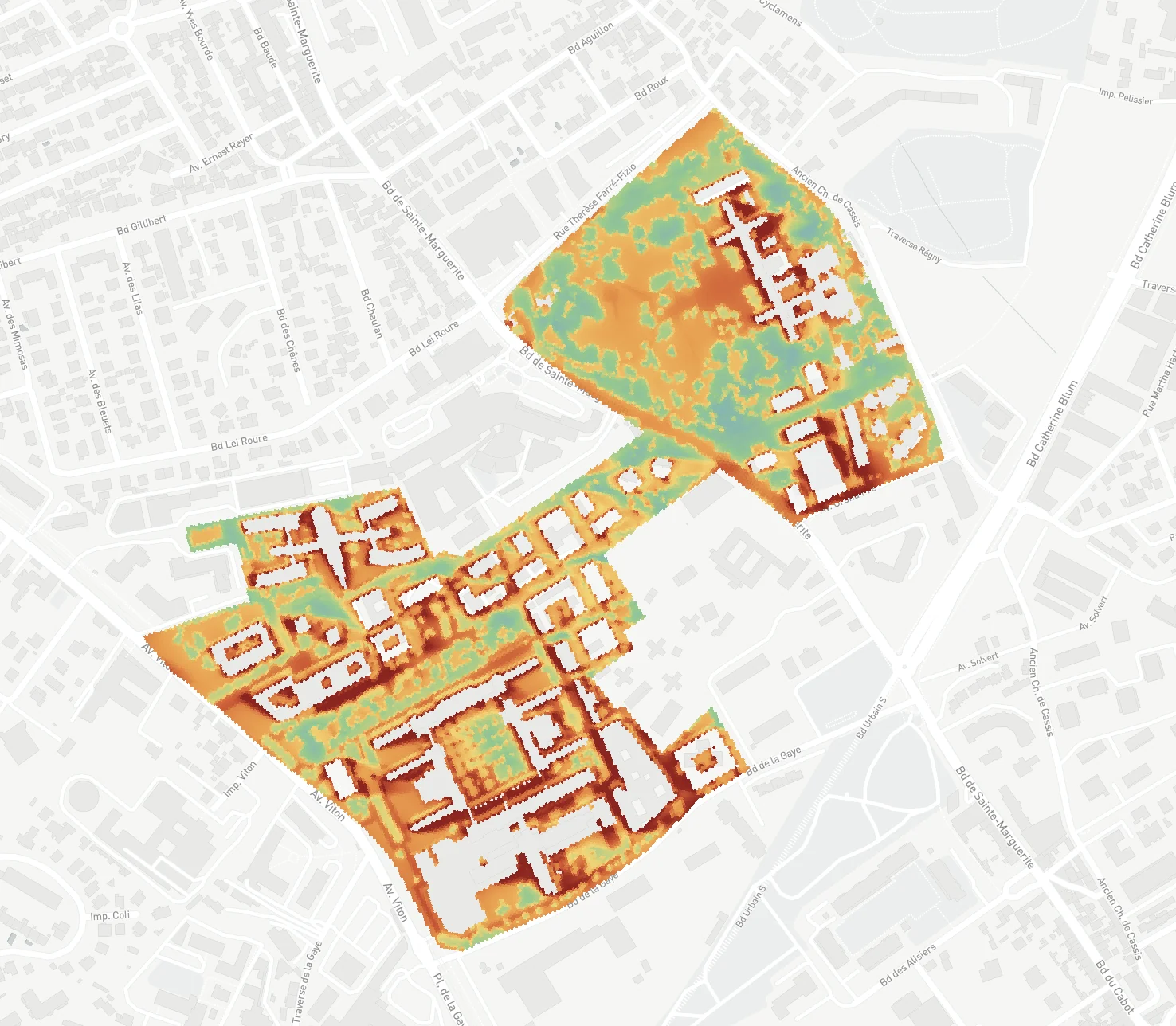 thermal comfort – Sainte-Marguerite University Hospital